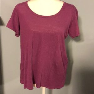 Eileen Fischer 100% linen top Women’s M